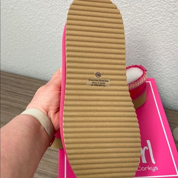 Corkys Hey Girl Pink Mules - Picture 3 of 6